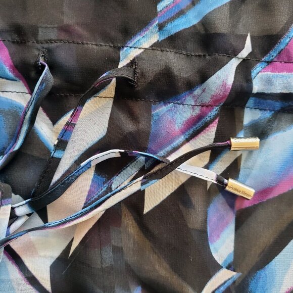 Calvin Klein Swim Beach CoverUp  Kimono Lightweight Transparent Tie Waist - Picture 9 of 16